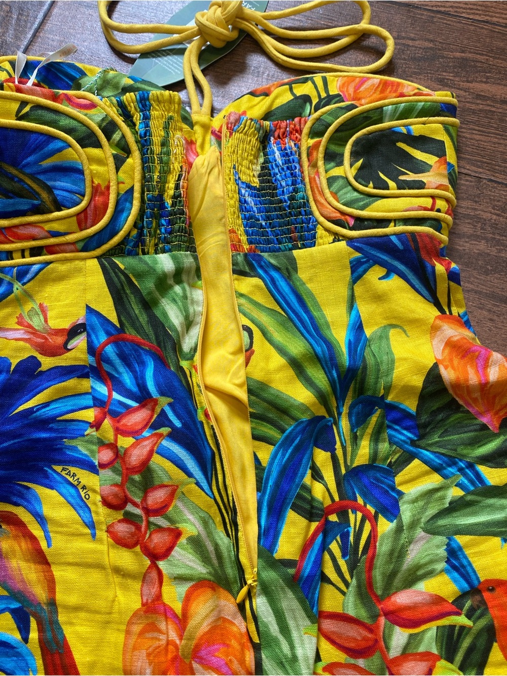 Farm Rio Bright Nature Mini Dress - Picture 12 of 15